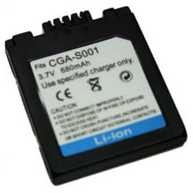 Li-Ionen-Akku Lumix DMC-FX1EG-R für Panasonic Digitalkameras